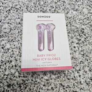 Sonage Baby Frioz Mini Ice Globes Facial Massager - New in Box